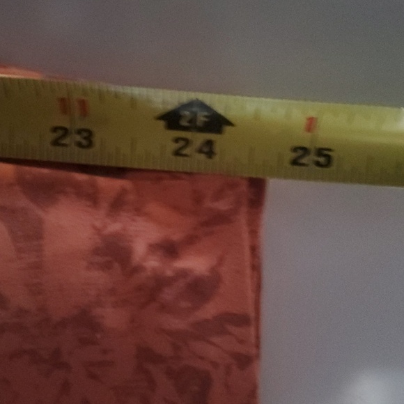 REI CoOp Take Your Time 7/8 Leggings Size Large Orange Super Soft Side Pockets - Picture 11 of 11